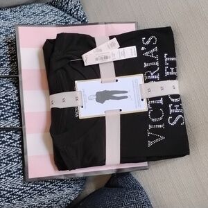 Victoria's Secret Black PJ's with Sparkling Logo 🎀